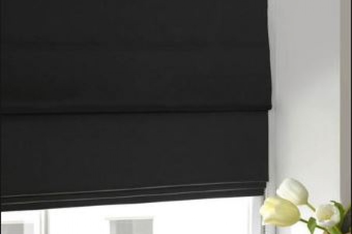 Designer Satin Roman Shades From Direct Buy Blinds