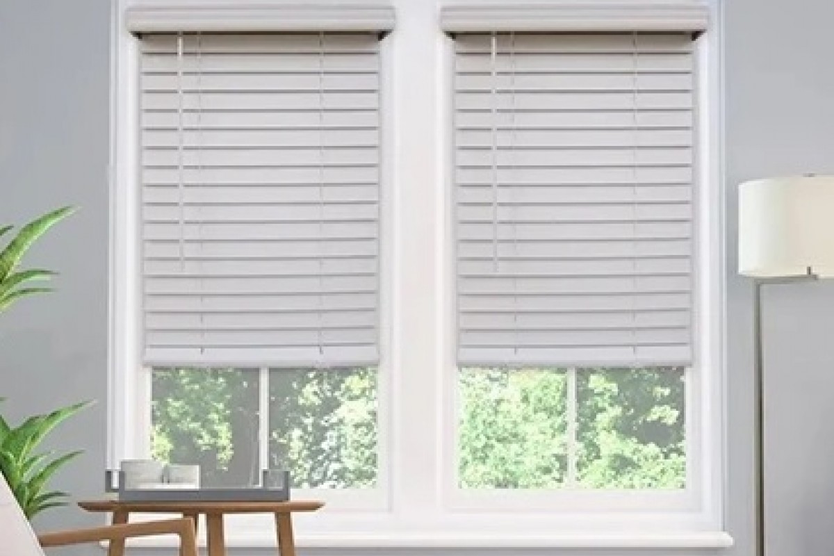 2" Classic Cordless Faux Wood Blinds